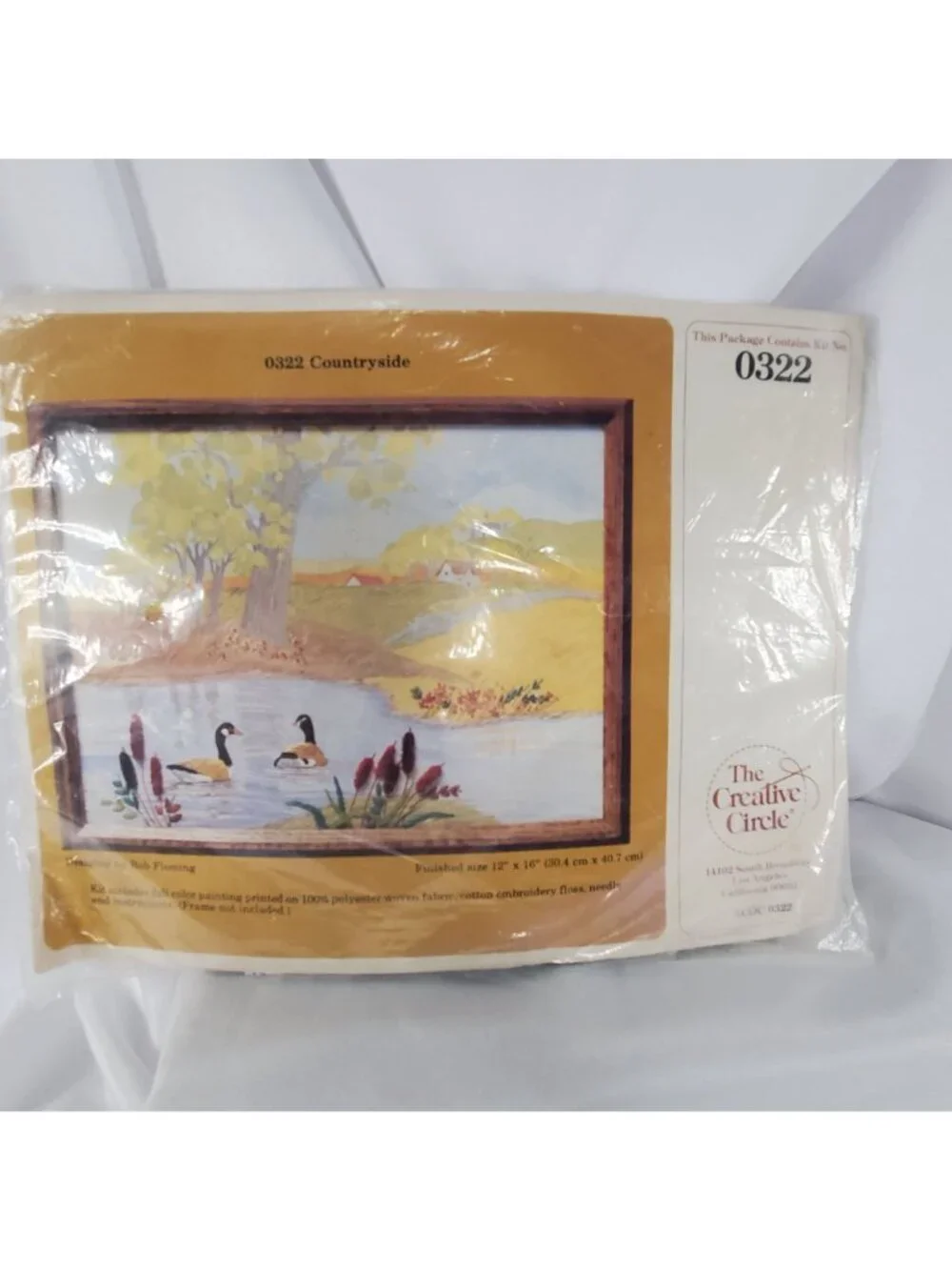 VTG The Creative Circle 0322 Countryside Embroidery Kit 12